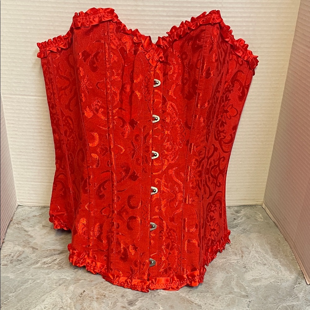 Red corset